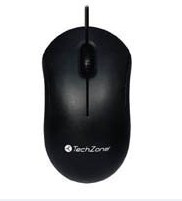 Mouse alámbrico Initially TechZone - 1000 DPI's, 3 botones, longitud de cable de 1.2 m. Conexión USB, 1 año de garantía. Mouse alámbrico Initially TechZone - 1000 DPI's, 3 botones, longitud de cable de 1.2 m. Conexión USB, 1 año de garantía.